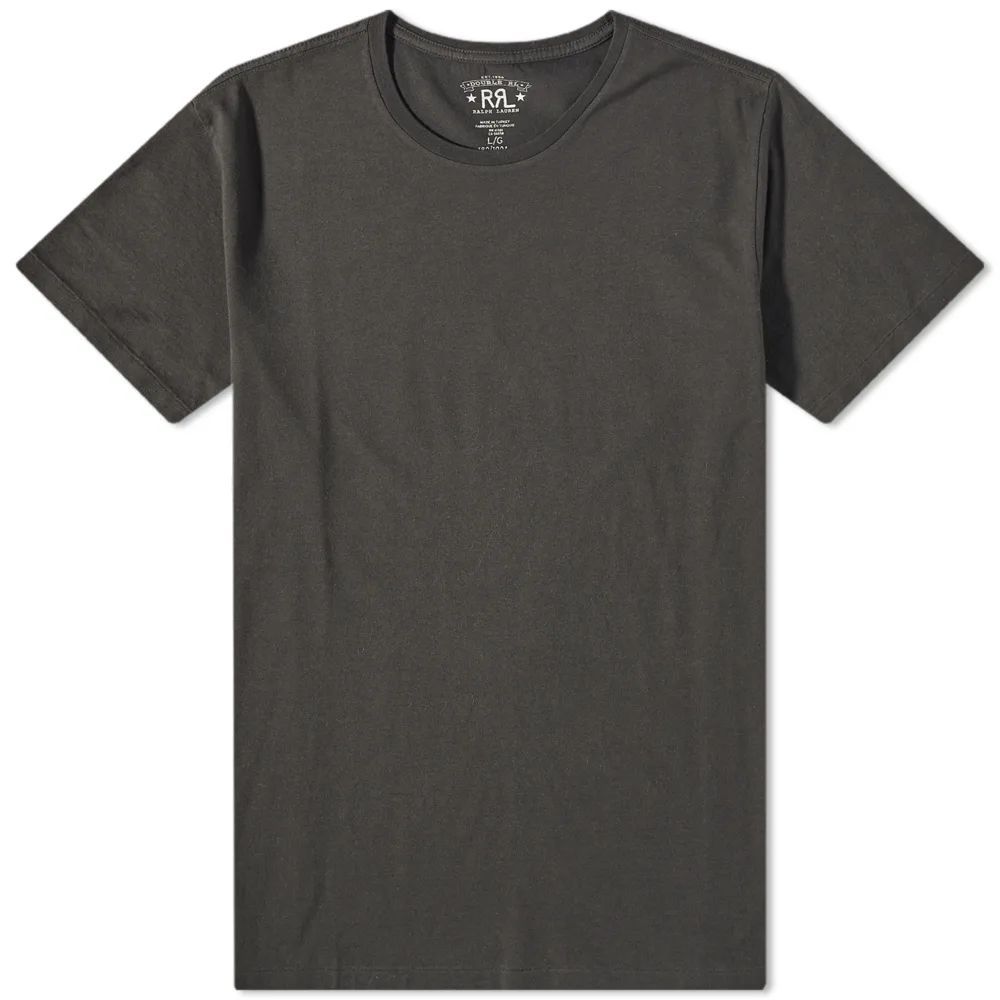 Men's Basic T-Shirt Faded Black Canvas