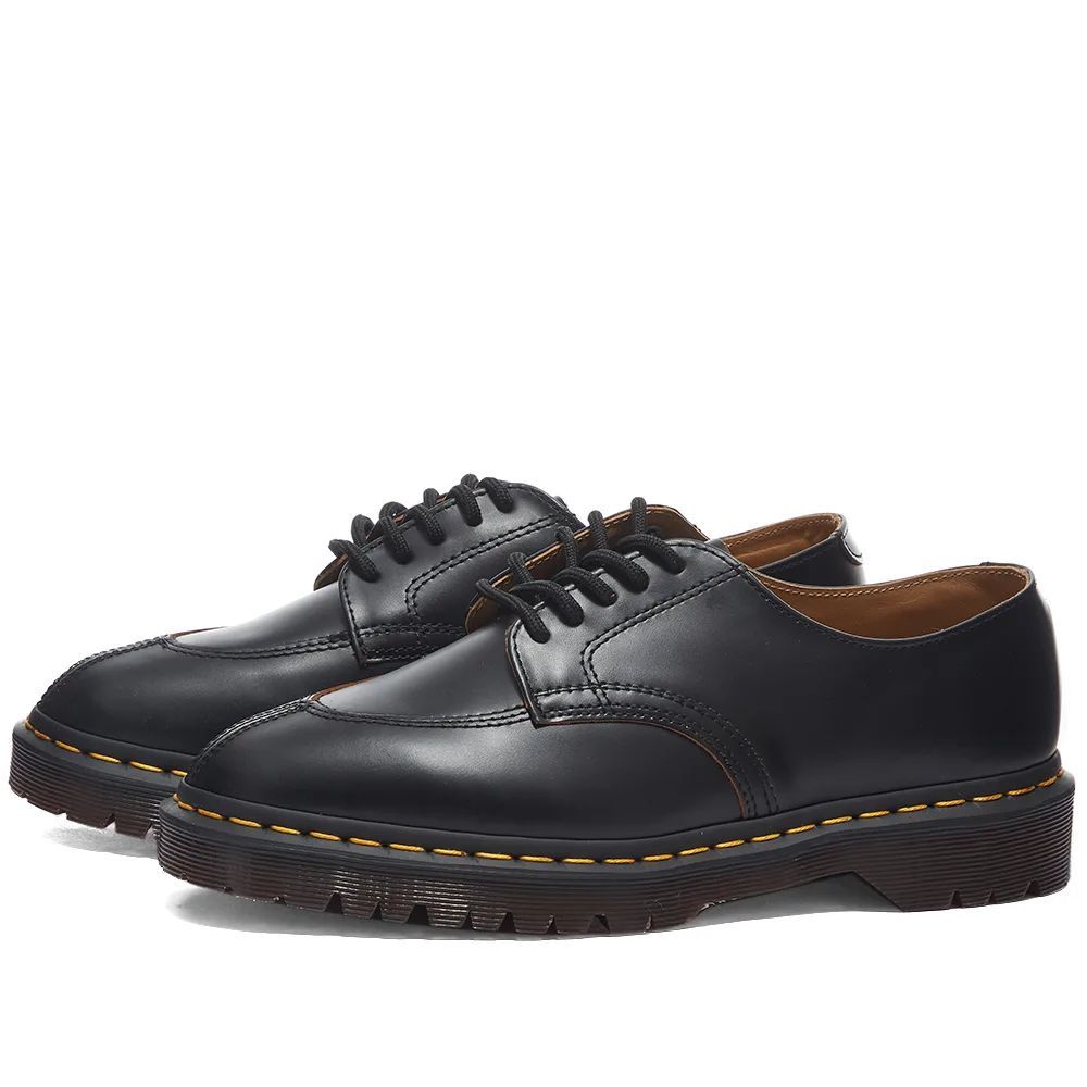 Men's 2046 5-Eye Shoe Black Vintage Smooth
