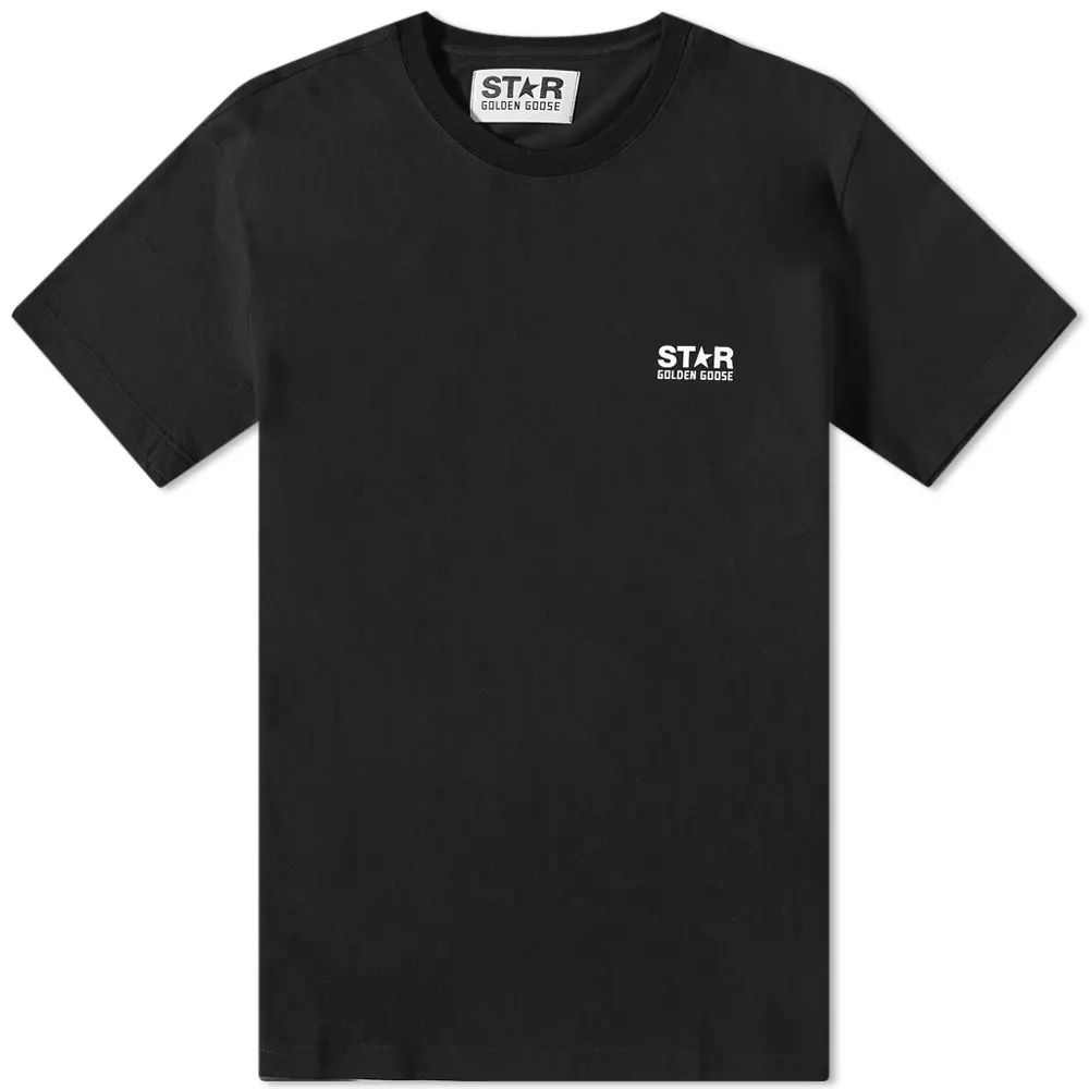 Men's Big Star Back T-Shirt Black/White