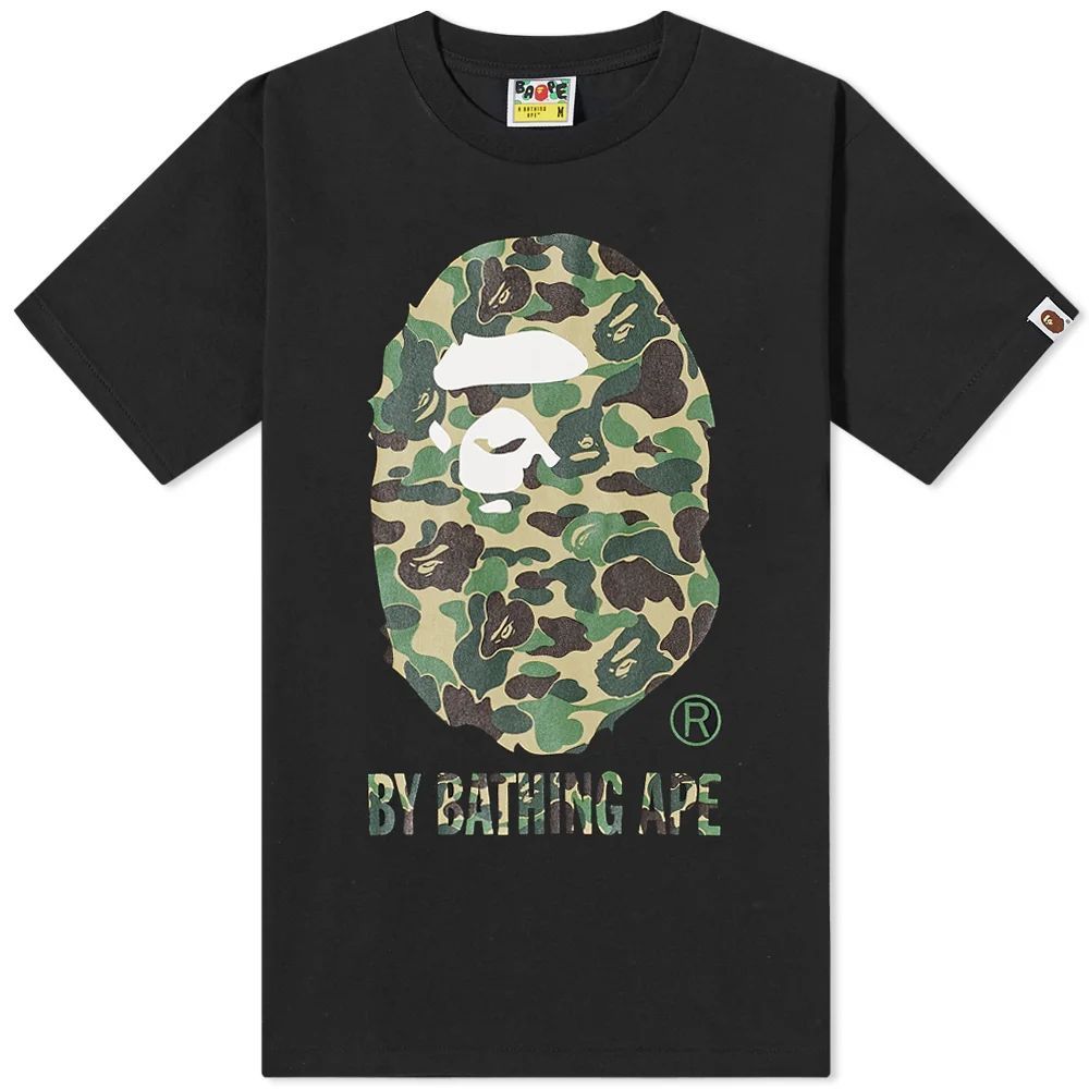 Men's ABC Camo By Bathing Ape T-Shirt Black/Green