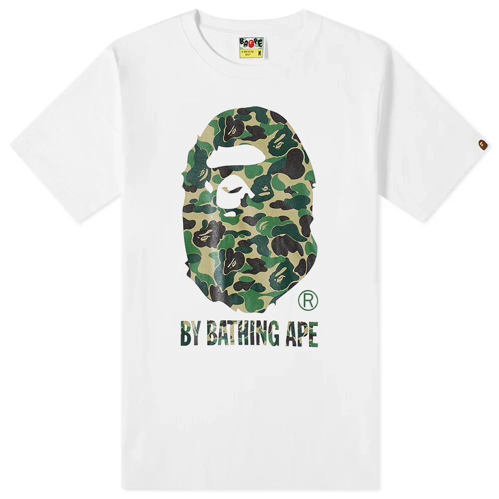 Men's ABC Camo By Bathing Ape T-Shirt White/Green