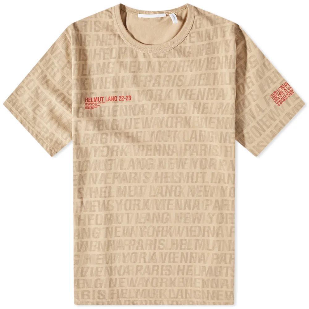 Men's All Over Logo T-Shirt Sandstorm