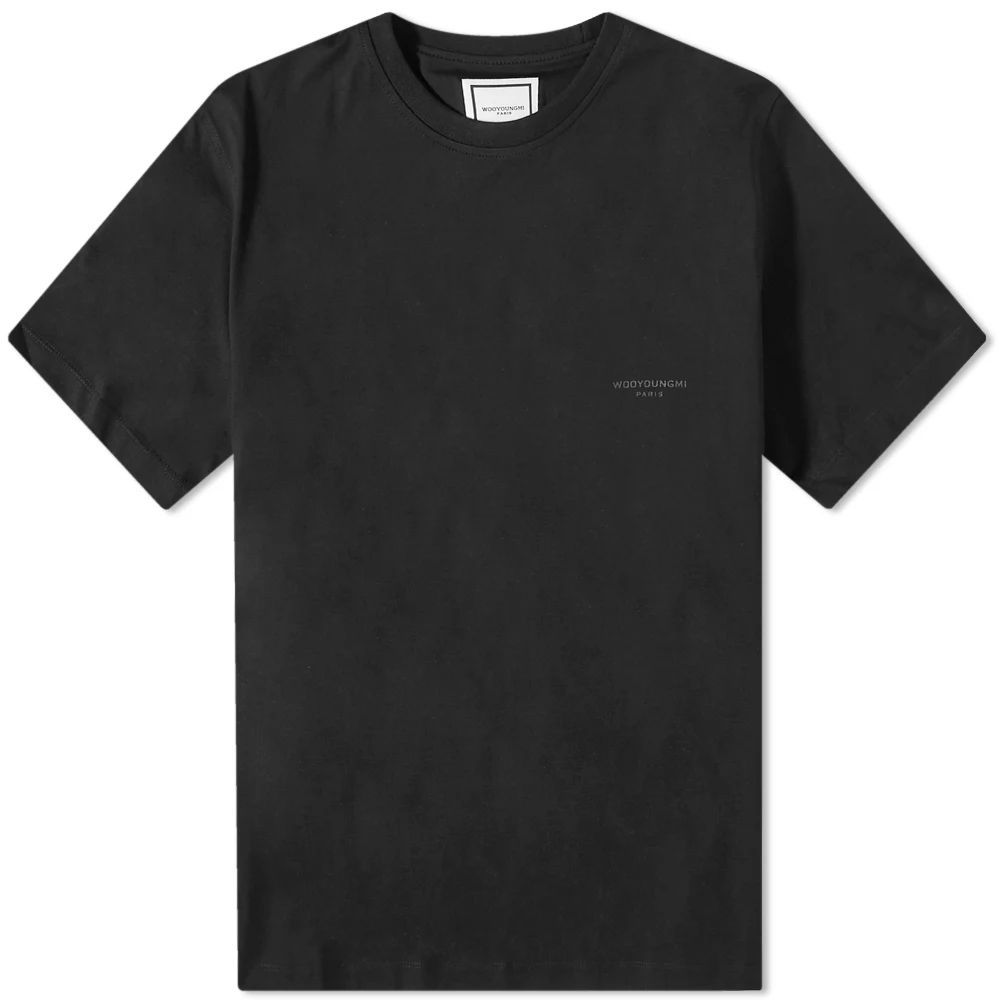 Men's Back Patch Logo T-Shirt Black