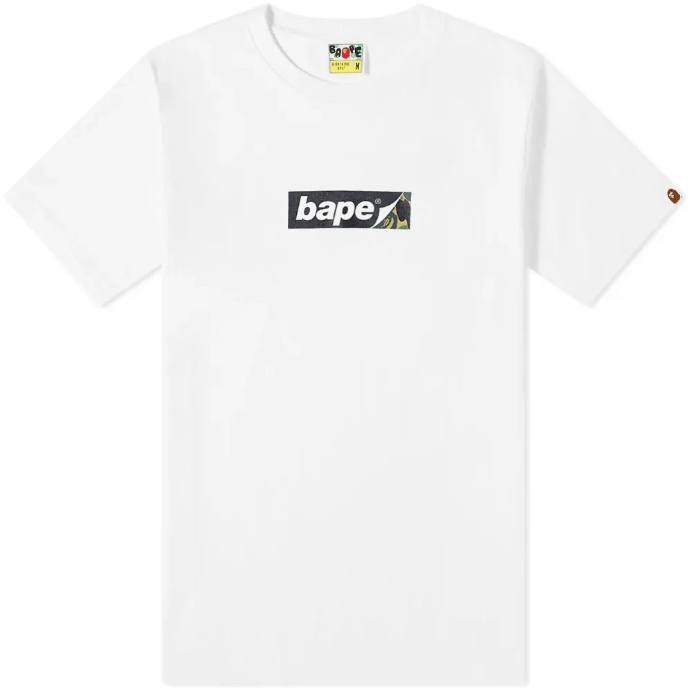 Men's Archive Bape Camo Box Logo T-Shirt White