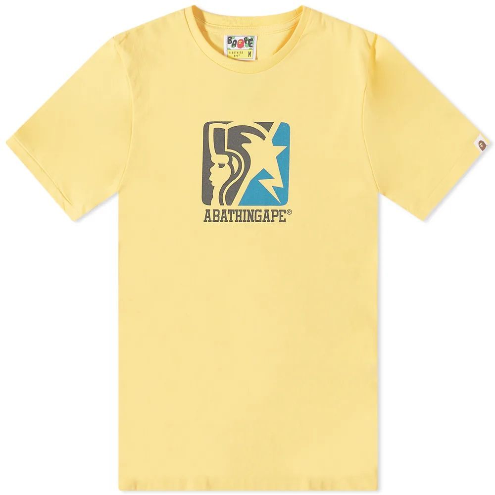 Men's Archive Bape General T-Shirt Yellow