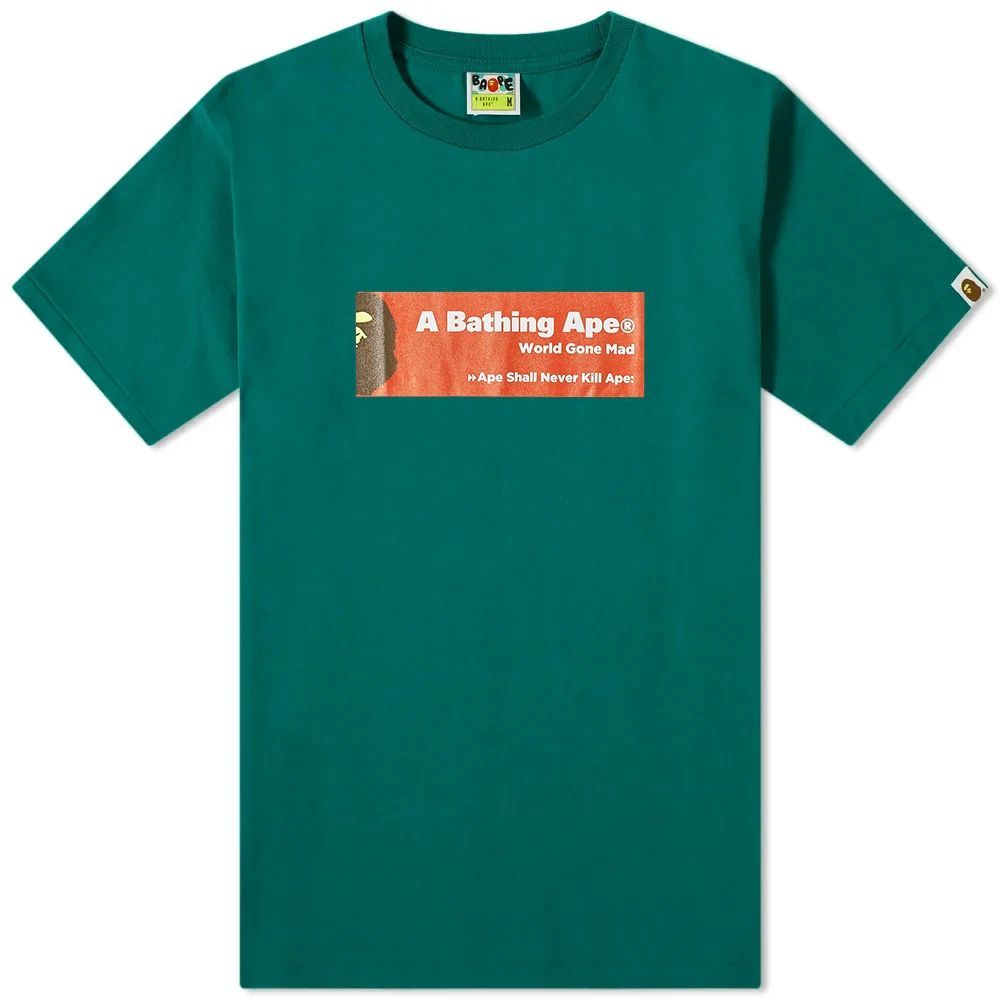 Men's Archive Box Logo T-Shirt Green