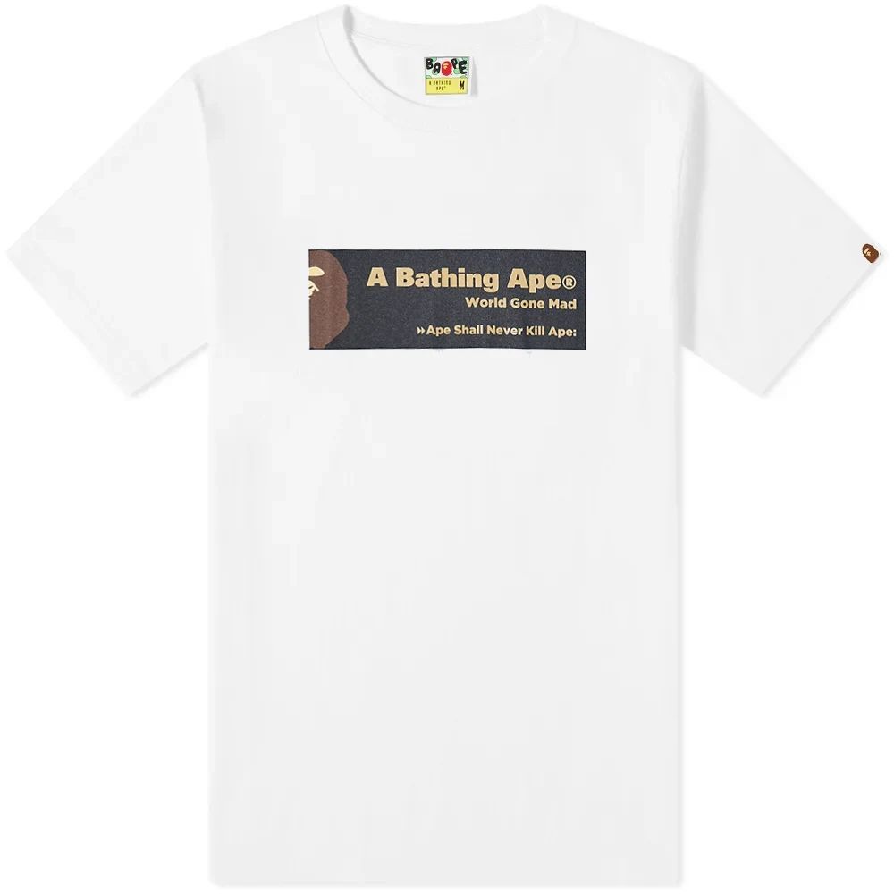 Men's Archive Box Logo T-Shirt White
