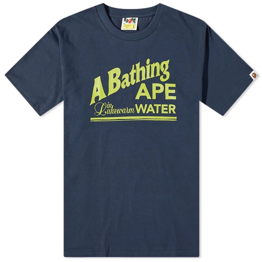 Men's Archive Lukewarm Water T-Shirt Navy