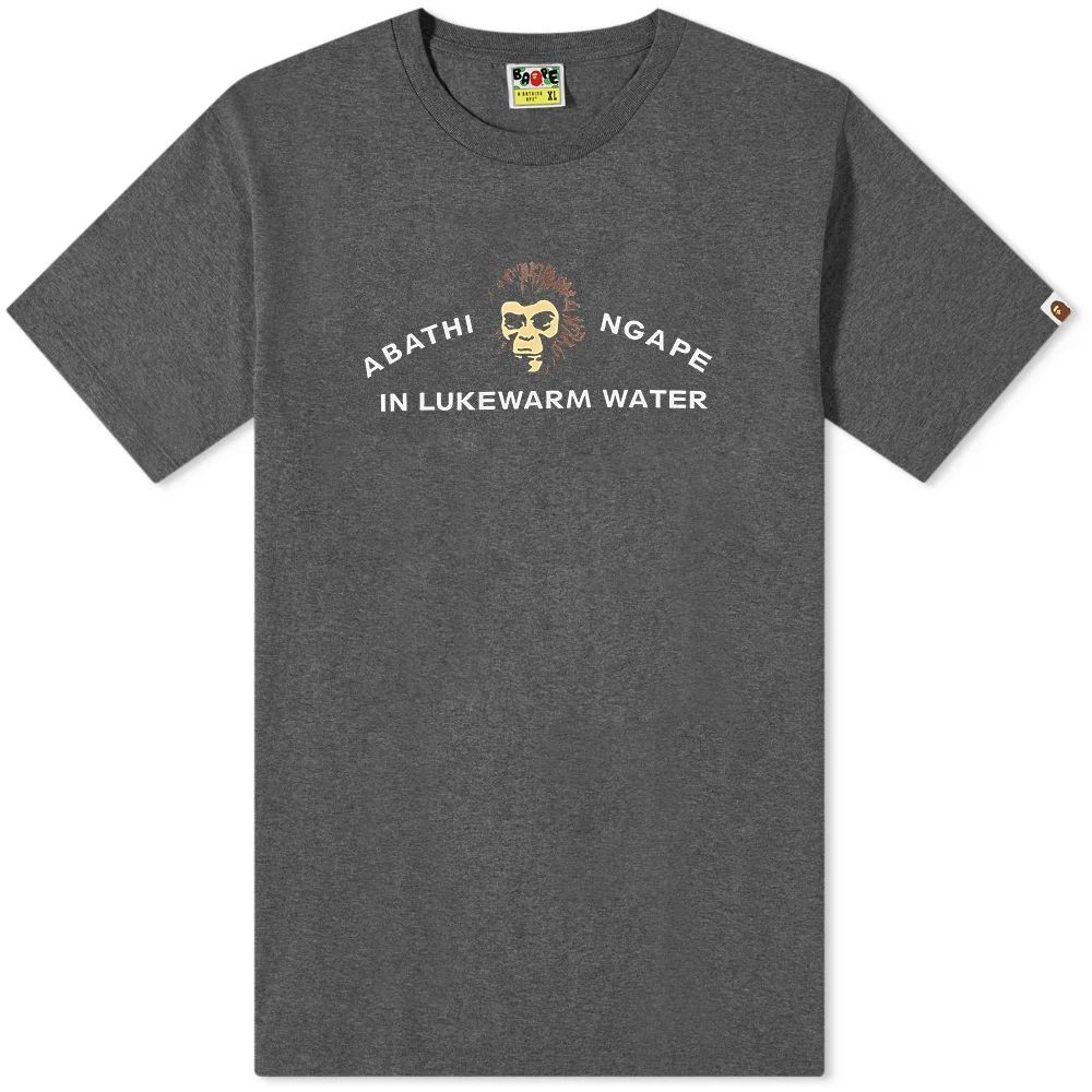 Men's Archive Bape POTA T-Shirt Charcoal
