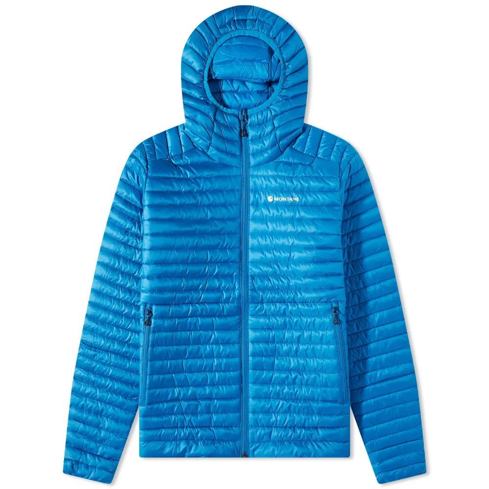 Men's Anti-Freeze Lite Hooded Down Jacket Electric Blue