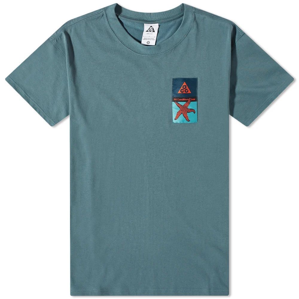 Men's ACG Patch T-Shirt Faded Spruce