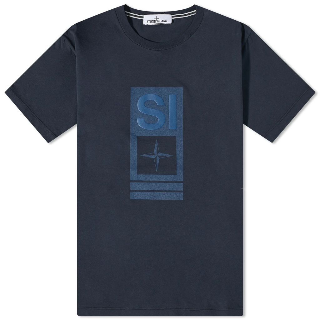 Men's Abbrevaiation One Graphic T-Shirt Navy