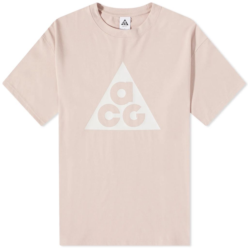 Men's ACG Big Logo T-Shirt Pink Oxford