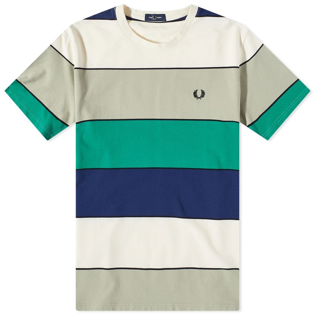 Men's Bold Stripe T-Shirt Seagrass