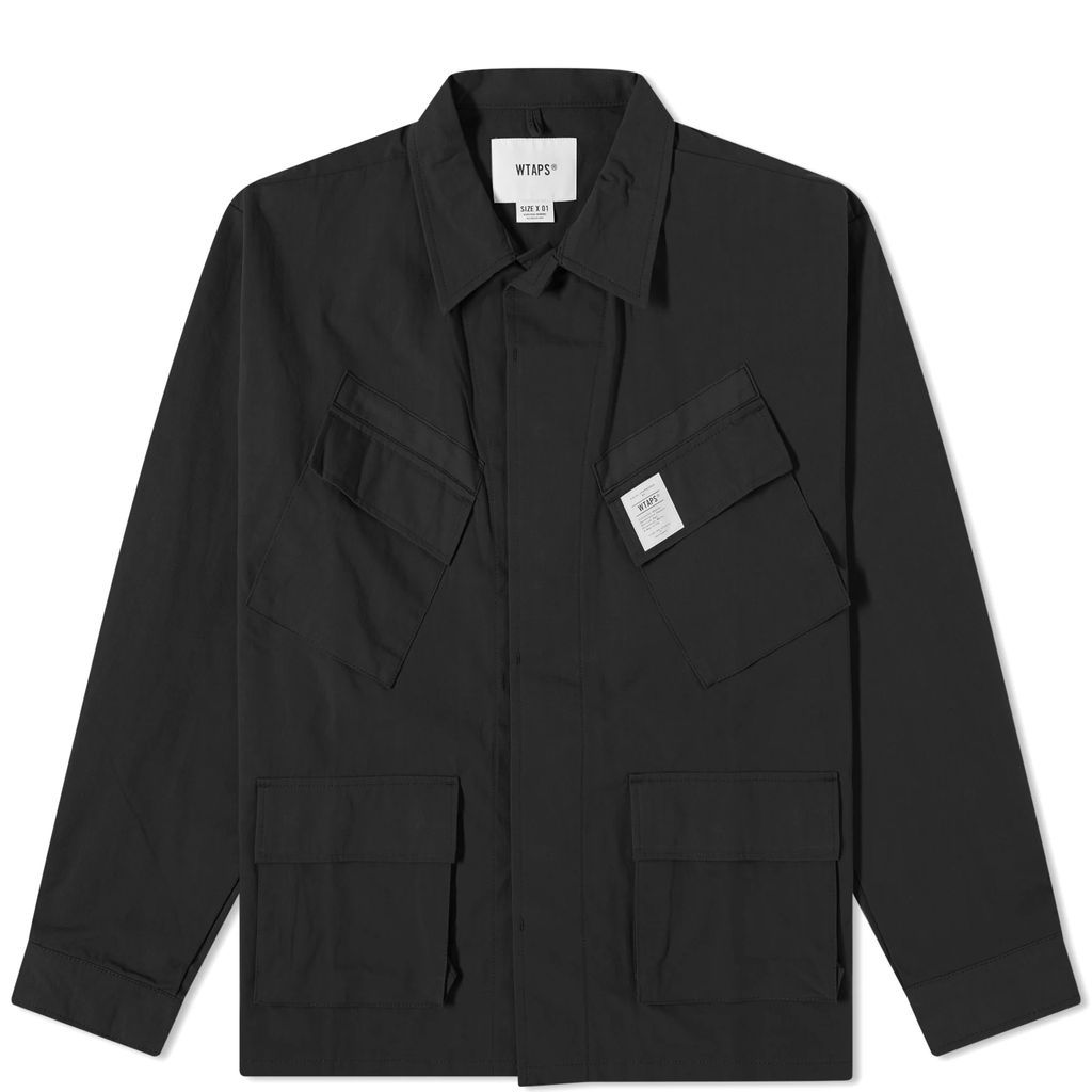Men's 19 4 Pocket Shirt Jacket Black