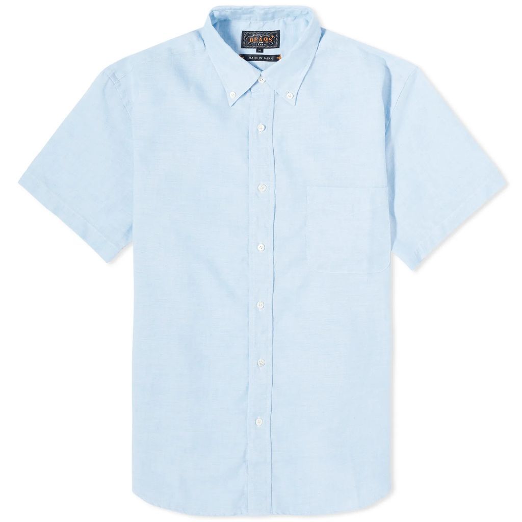Men's BD COOLMAX® Linen Short Sleeve Shirt Sax