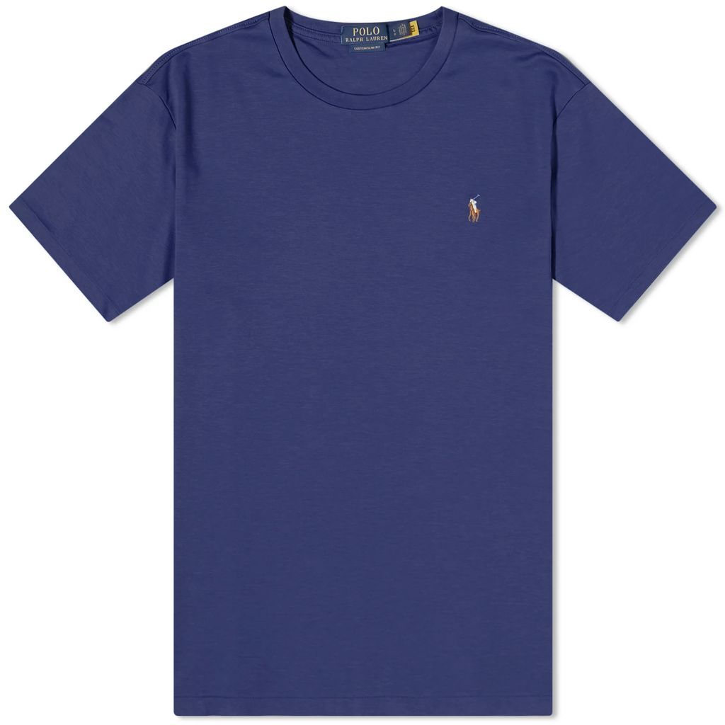 Men's Cotton Custom T-Shirt Navy