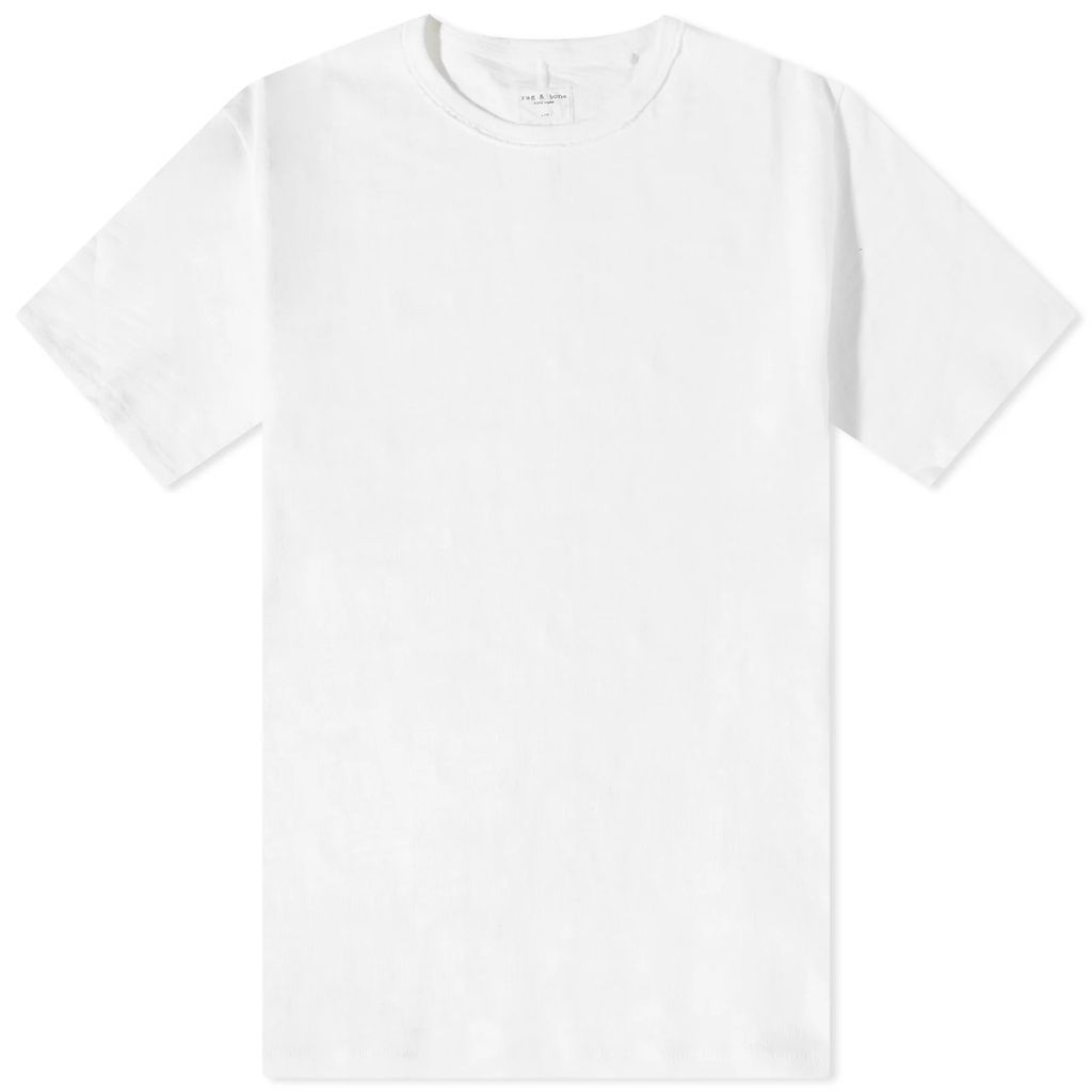Men's Classic Flame T-Shirt White