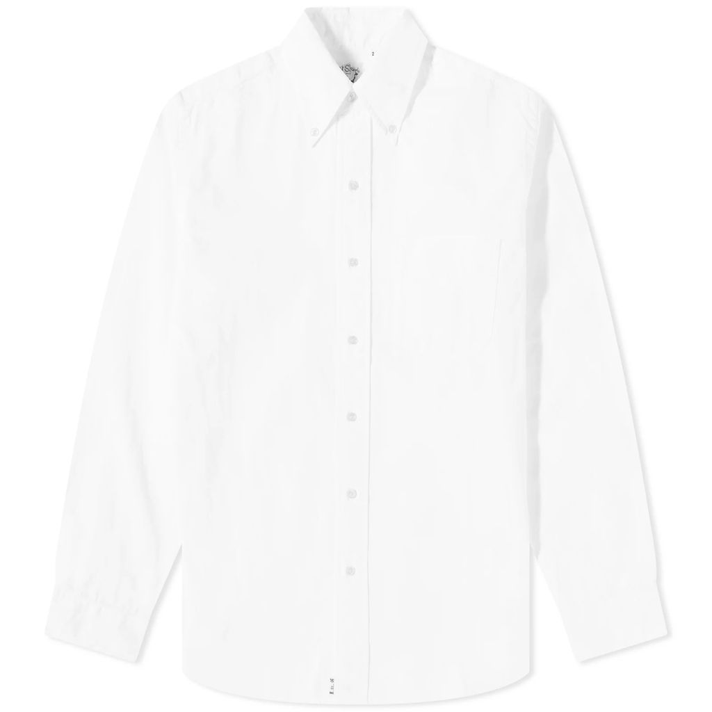 Men's Button Down Chambray Shirt White