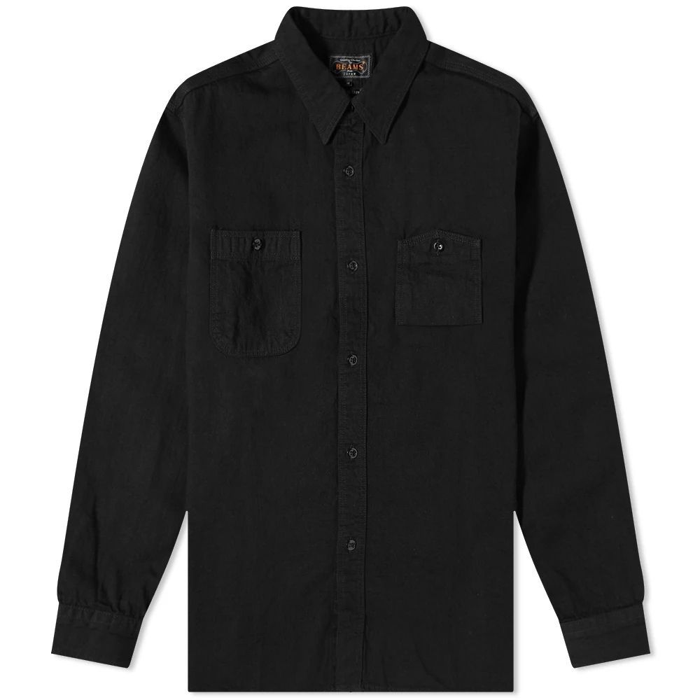 Men's Denim Work Shirt Black