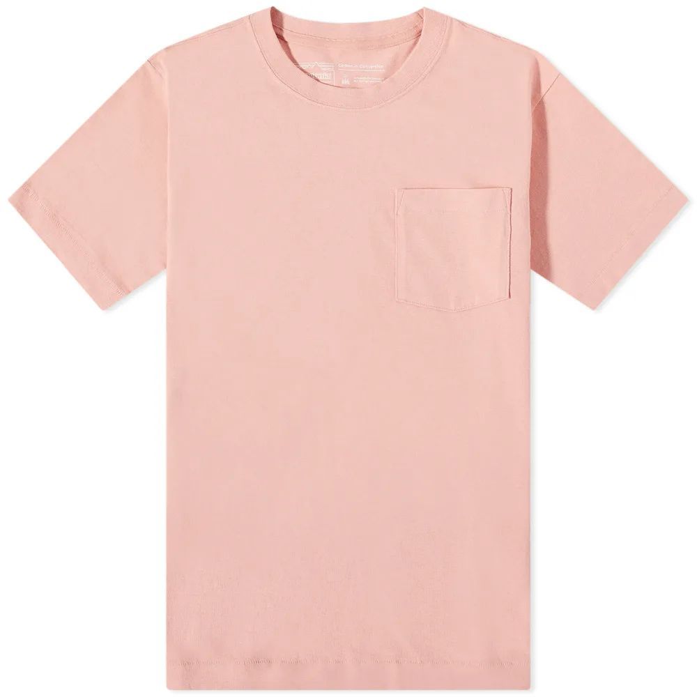 Men's Cotton In Conversion Pocket Tee Sunfade Pink