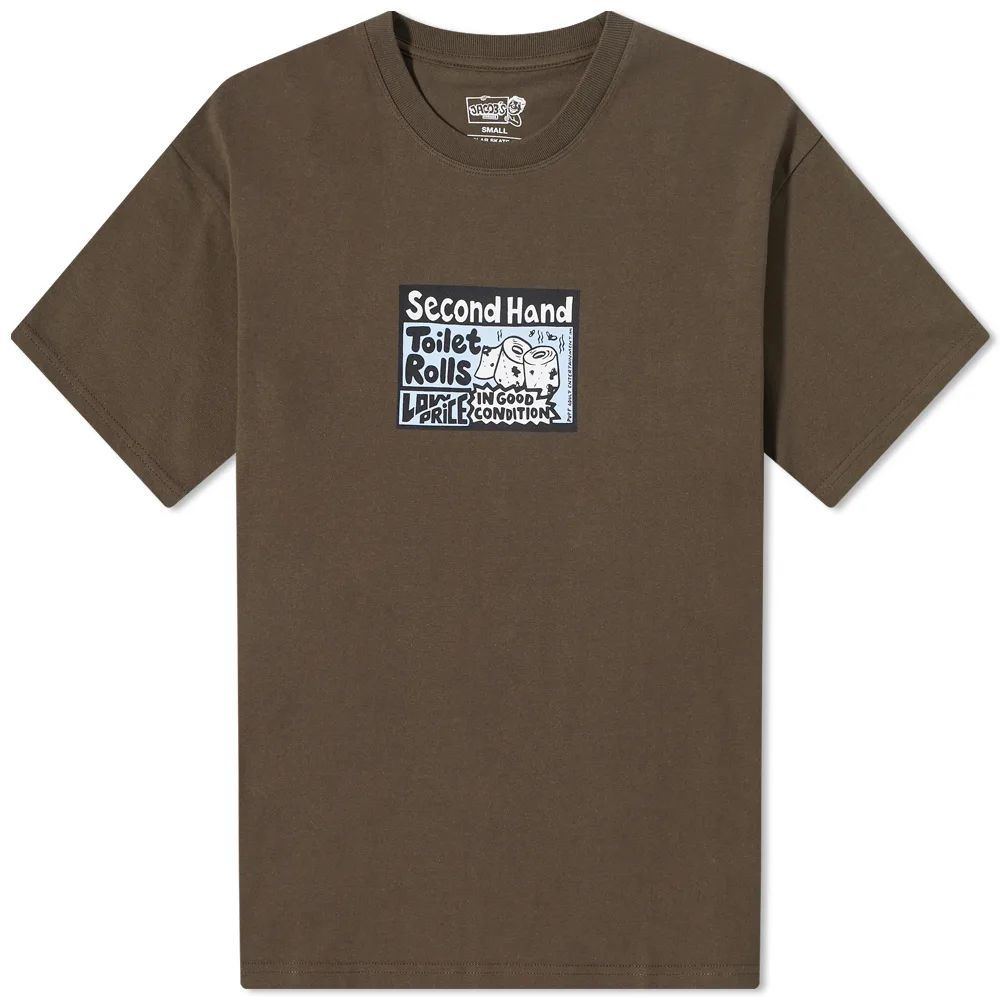 Men's Classifieds T-Shirt Brown