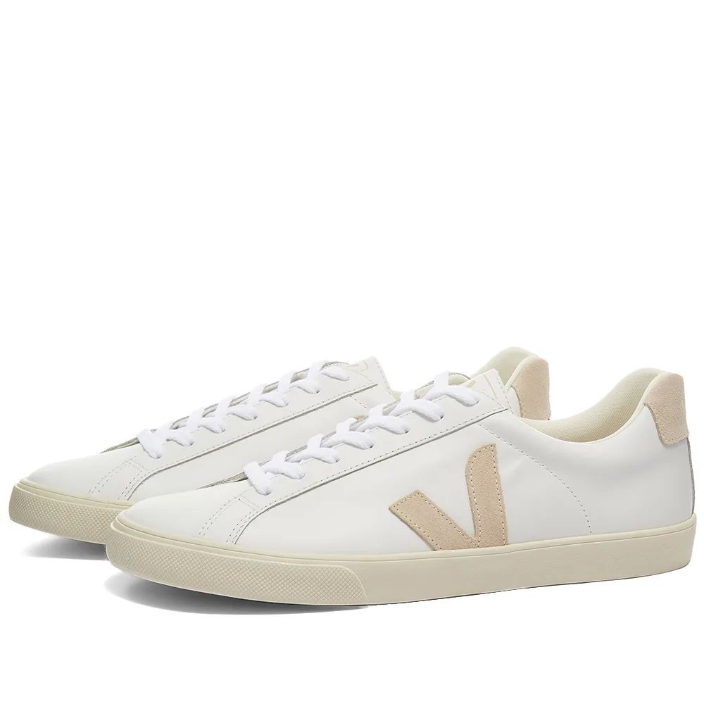 Men's Esplar Clean Leather Sneaker White/Natural