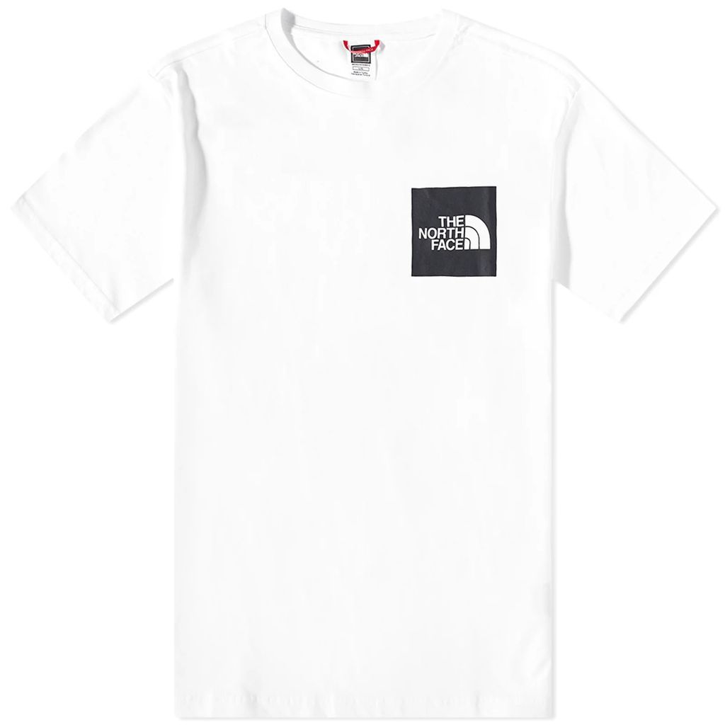 Men's Fine T-Shirt White/Black