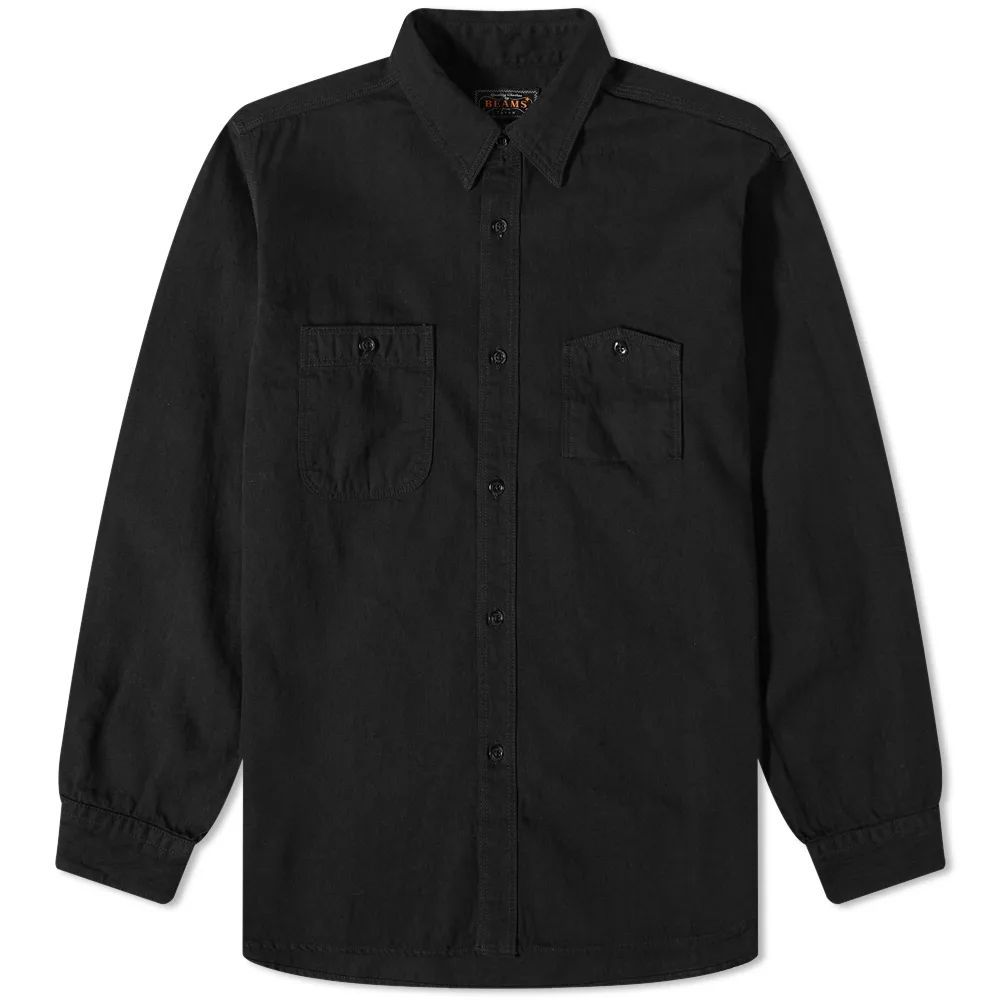 Men's Denim Work Shirt Black
