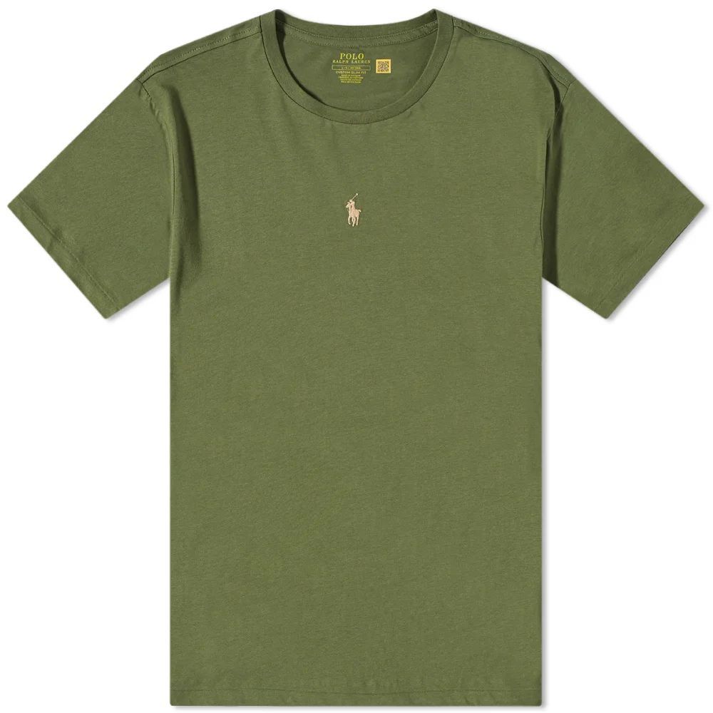 Men's Centre Pony T-Shirt Army Olive