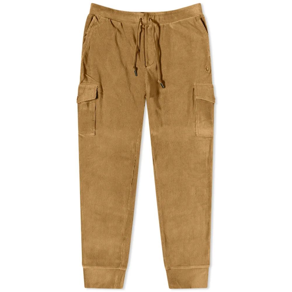 Men's Cord Cargo Pant Montana Khaki