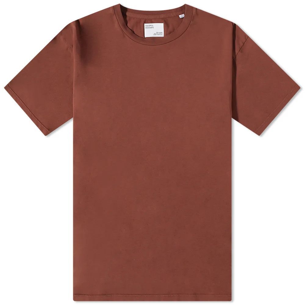 Men's Classic Organic T-Shirt Cinnamon Brown
