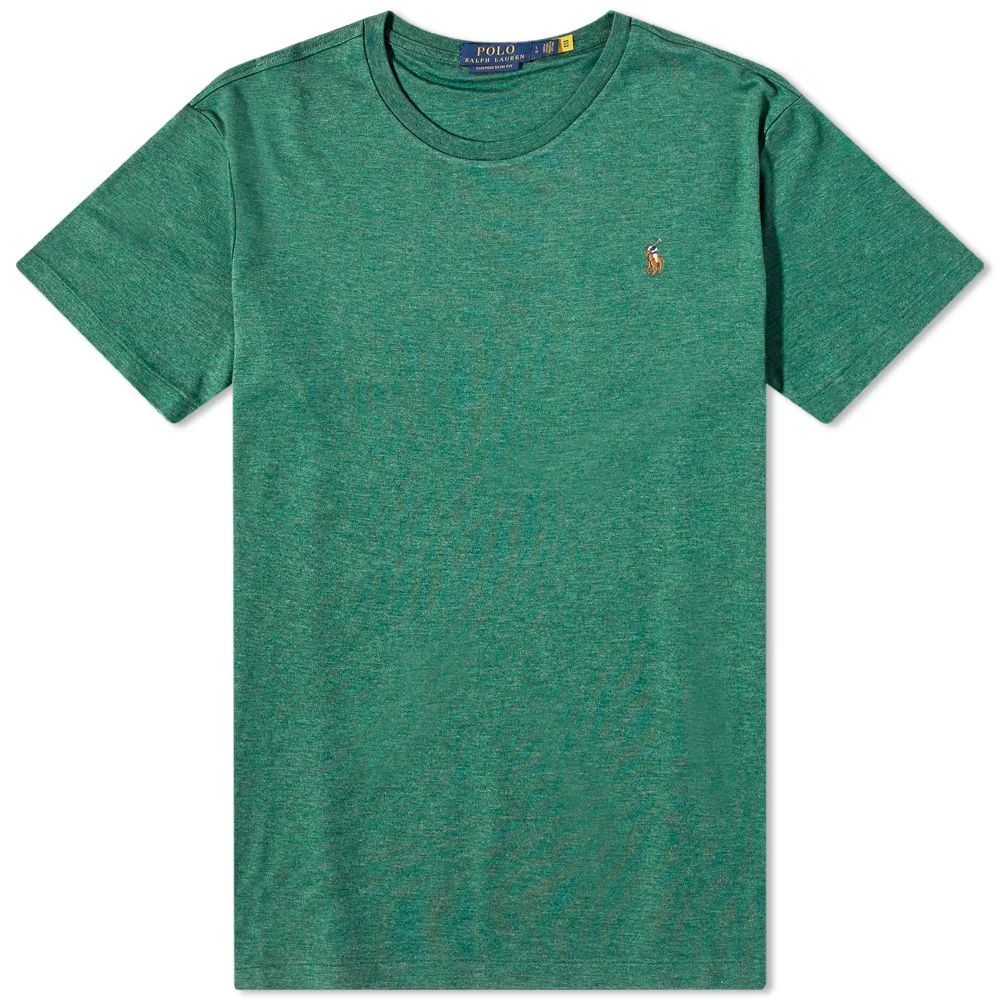 Men's Cotton Custom T-Shirt Verano Green Heather