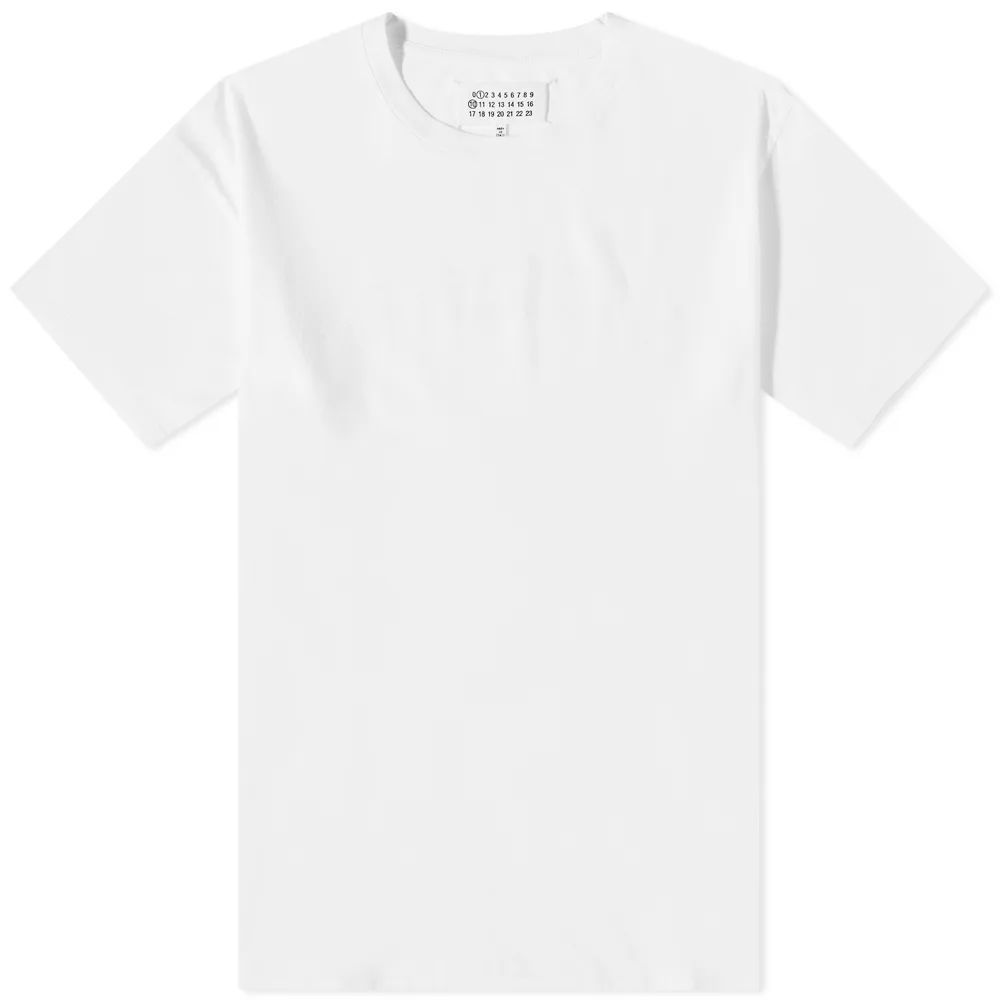 Men's Colllege Logo T-Shirt Optic White