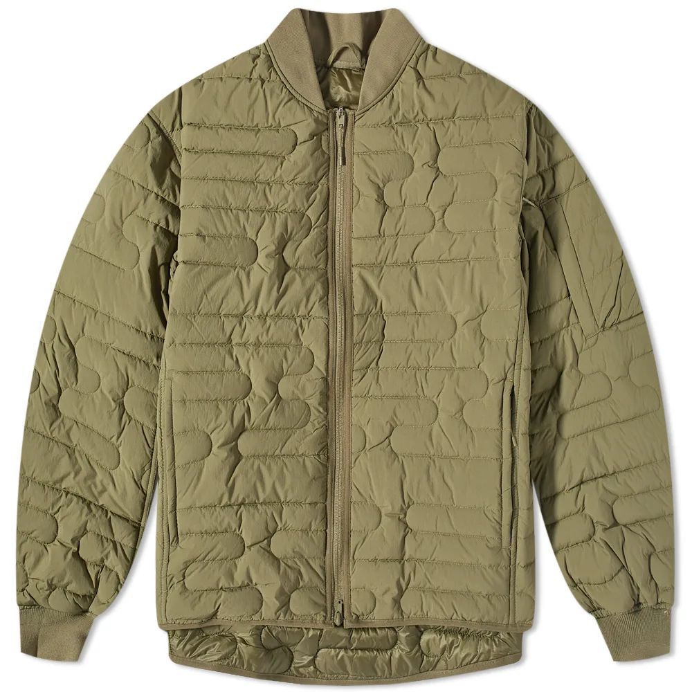 Men's Classic Cloud Insulated Bomber Jacket Focus Olive