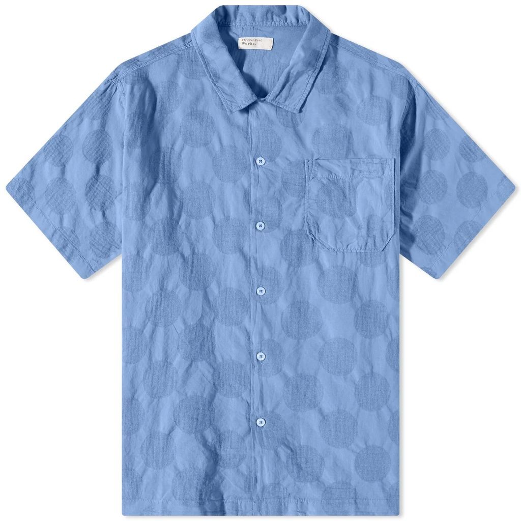 Men's Dot Cotton Road Shirt Blue
