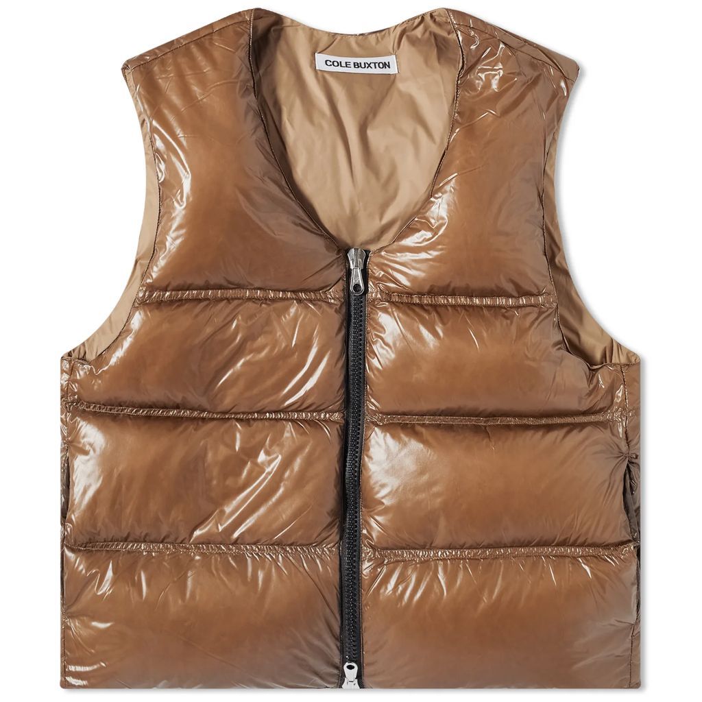Men's Down Insulated Gillet Brown