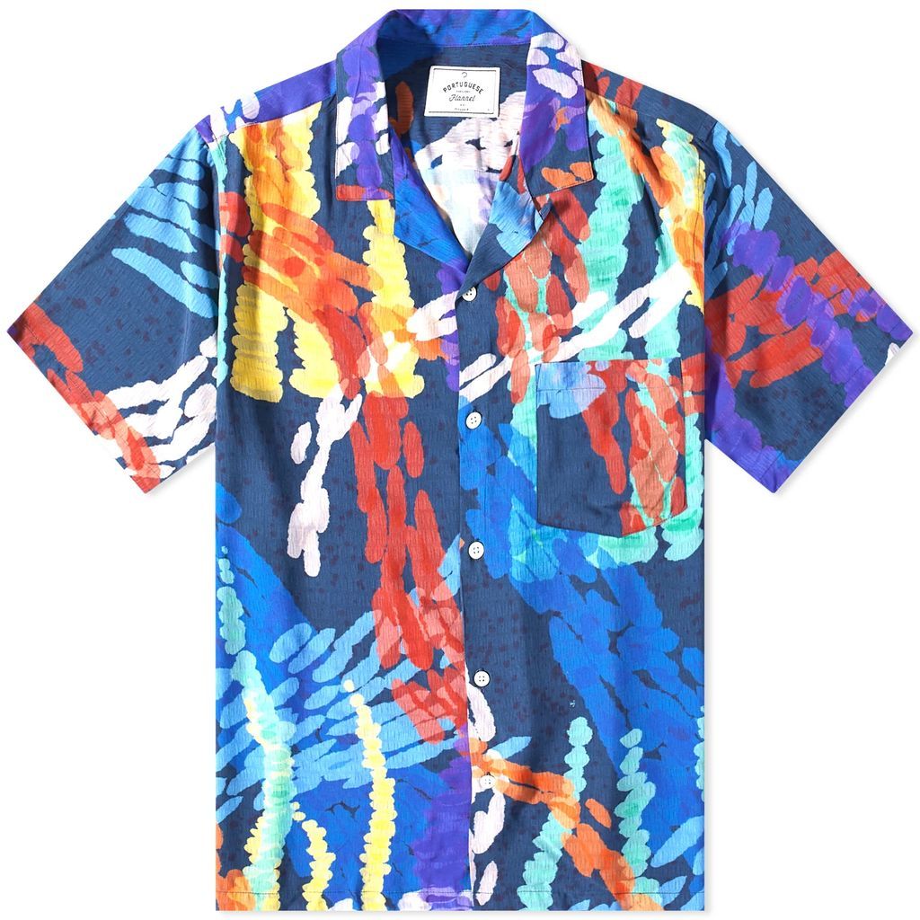 Men's Coral Reef Vacation Shirt Blue/Multi
