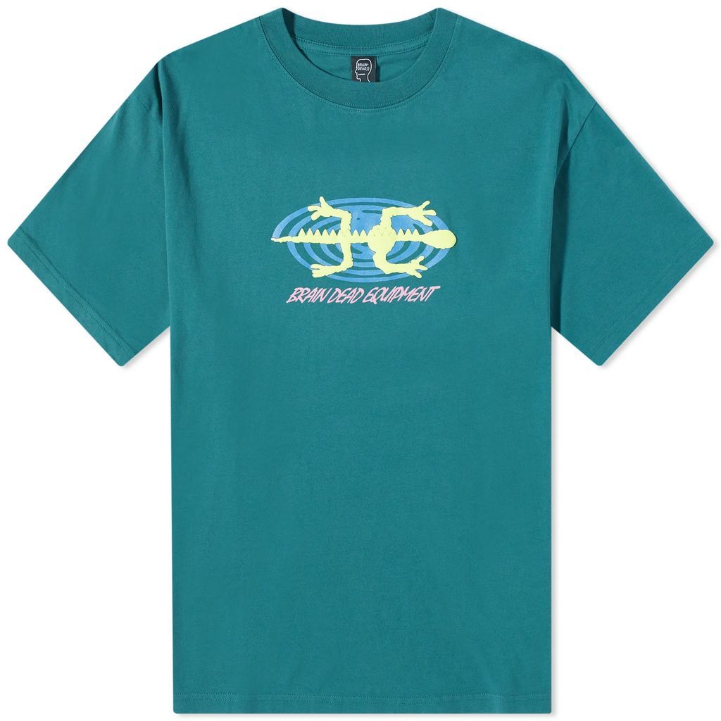 Men's Equipment Lizard Spiral T-Shirt Green