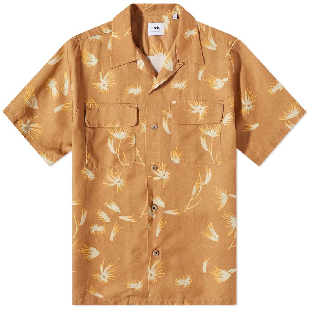 Men's Daniel Floral Vacation Shirt Tan