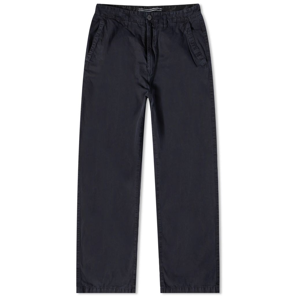 Men's Brushed Cotton Canvas Chino Navy
