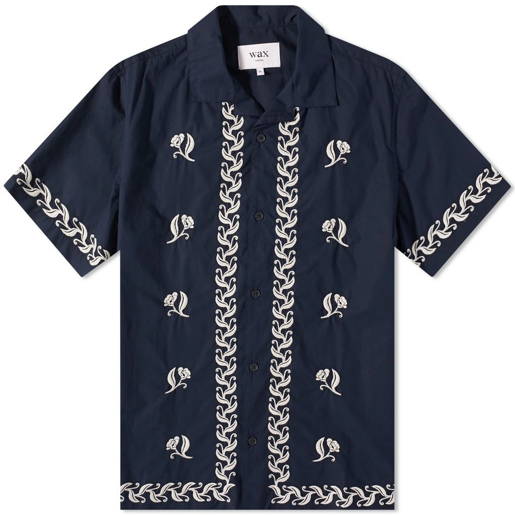 Men's Didcot Vacation Shirt Navy Poplin