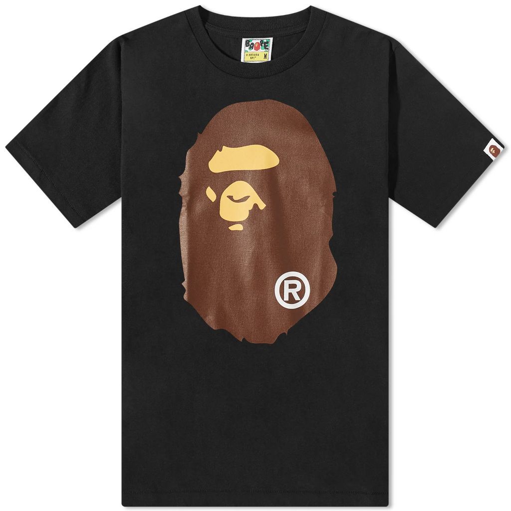 Men's Classic Big Ape Head T-Shirt Black