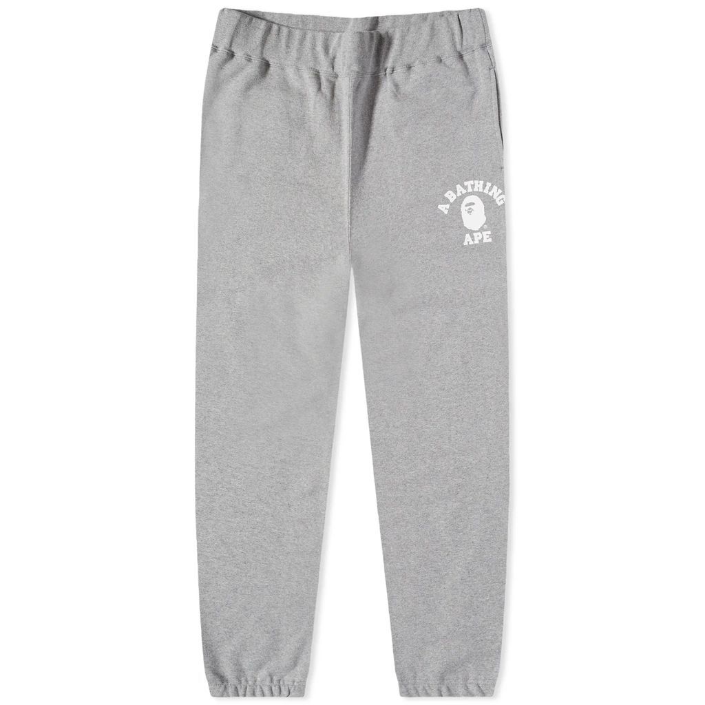 Men's College Sweat Pant Grey
