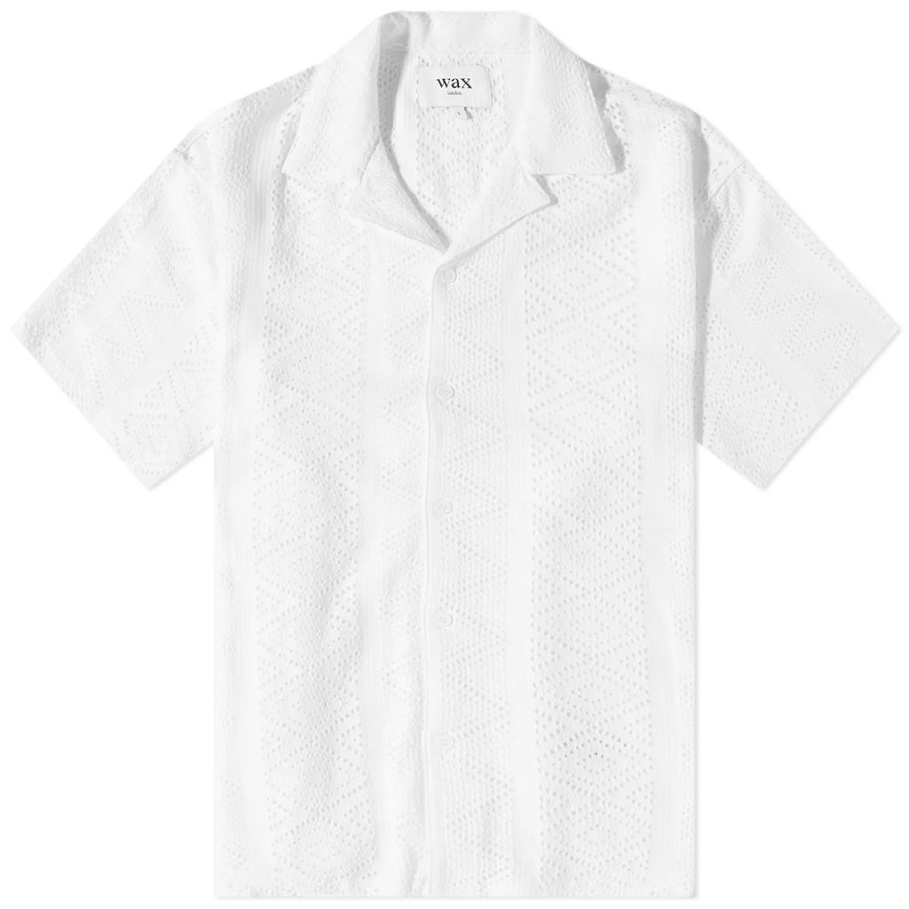 Men's Didcot Vacation Shirt White Lace
