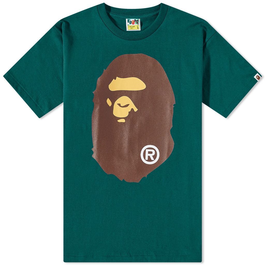 Men's Classic Big Ape Head T-Shirt Green