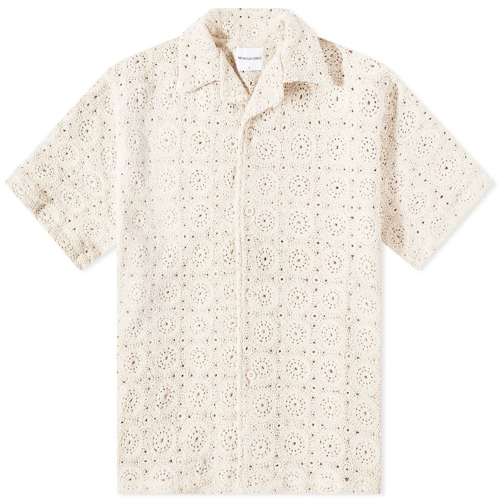 Men's Crochet Vacation Shirt Raw
