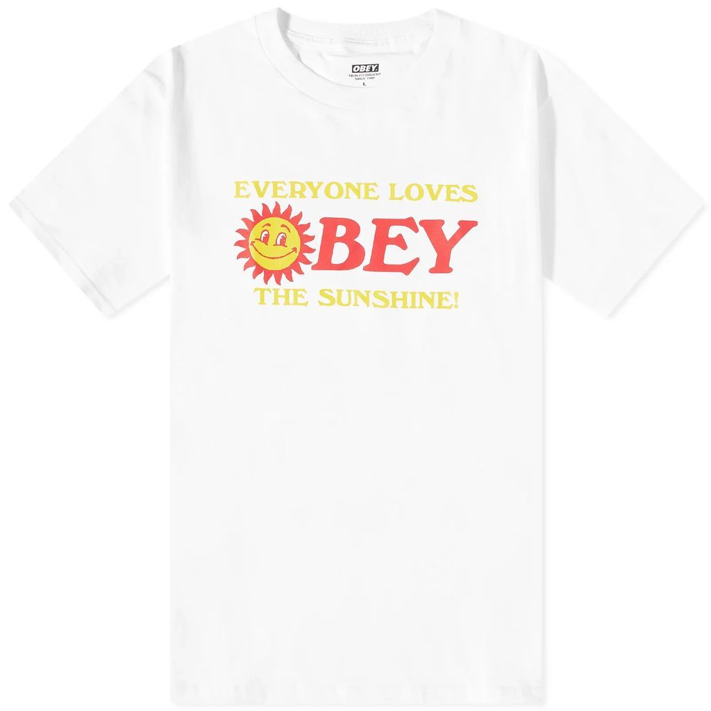 Men's Everybody Loves The Sunshine T-Shirt White