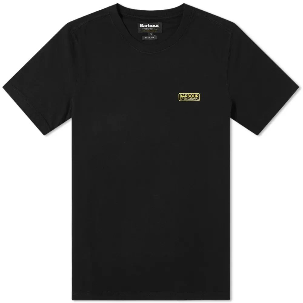 Men's International Small Logo T-Shirt Black