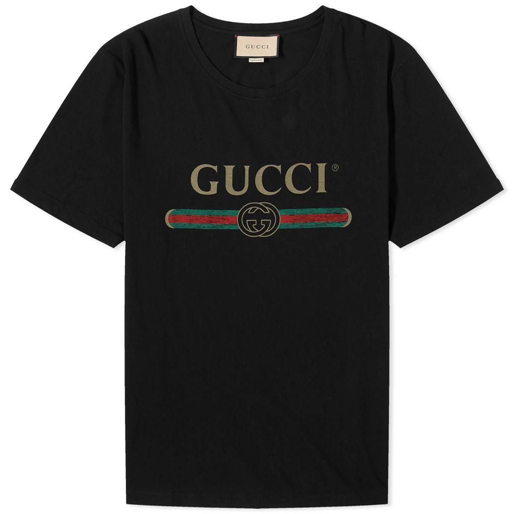 Men's Gucci Men's Fake Tee Black